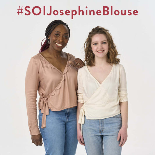 Fall in love with the Josephine Blouse
