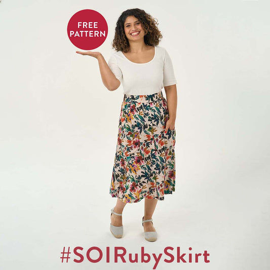 Meet our FREE Ruby Skirt pattern!