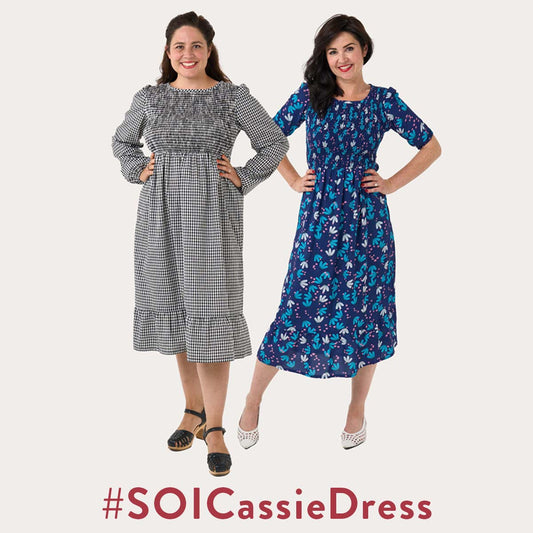 Get shirring with the Cassie Dress!