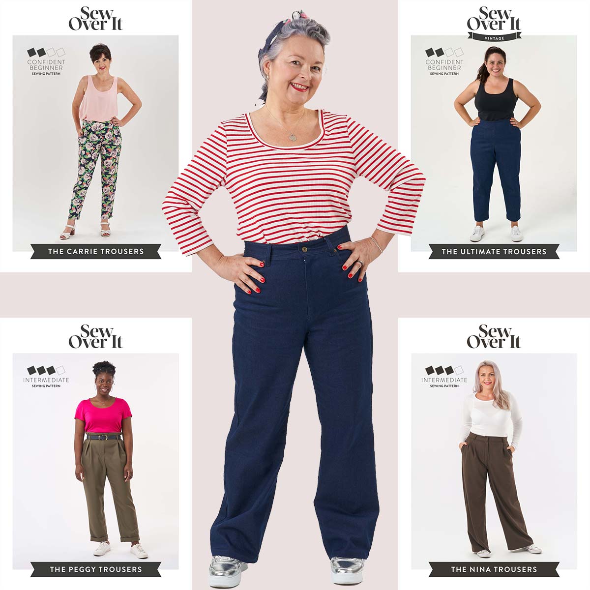 iThinksew - Patterns and More - Women Trousers Sewing Pattern PDF
