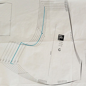 1940's Tea Dress Sewalong No. 3:  Measuring yourself, tracing the pattern and cutting the fabric