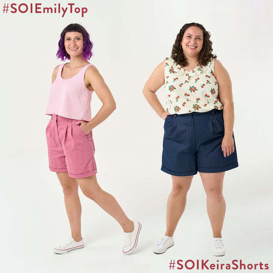 Get to know the Emily Top & Keira Shorts