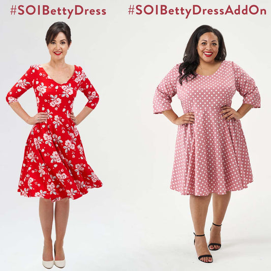 Betty Dress Add-on Pack: Necklines and Sleeve!