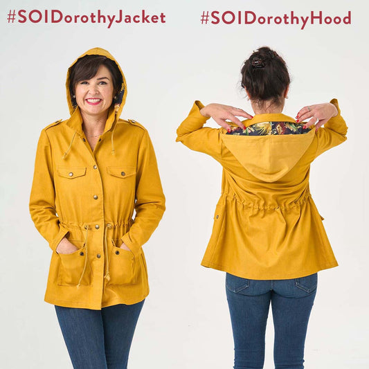 Add a hood to the Dorothy Jacket on Stitch School!