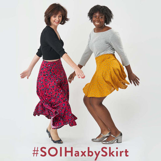 Get twirling with the godets of the Haxby Skirt!