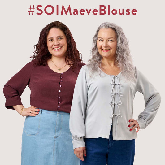 Sew the lovely Maeve Blouse!