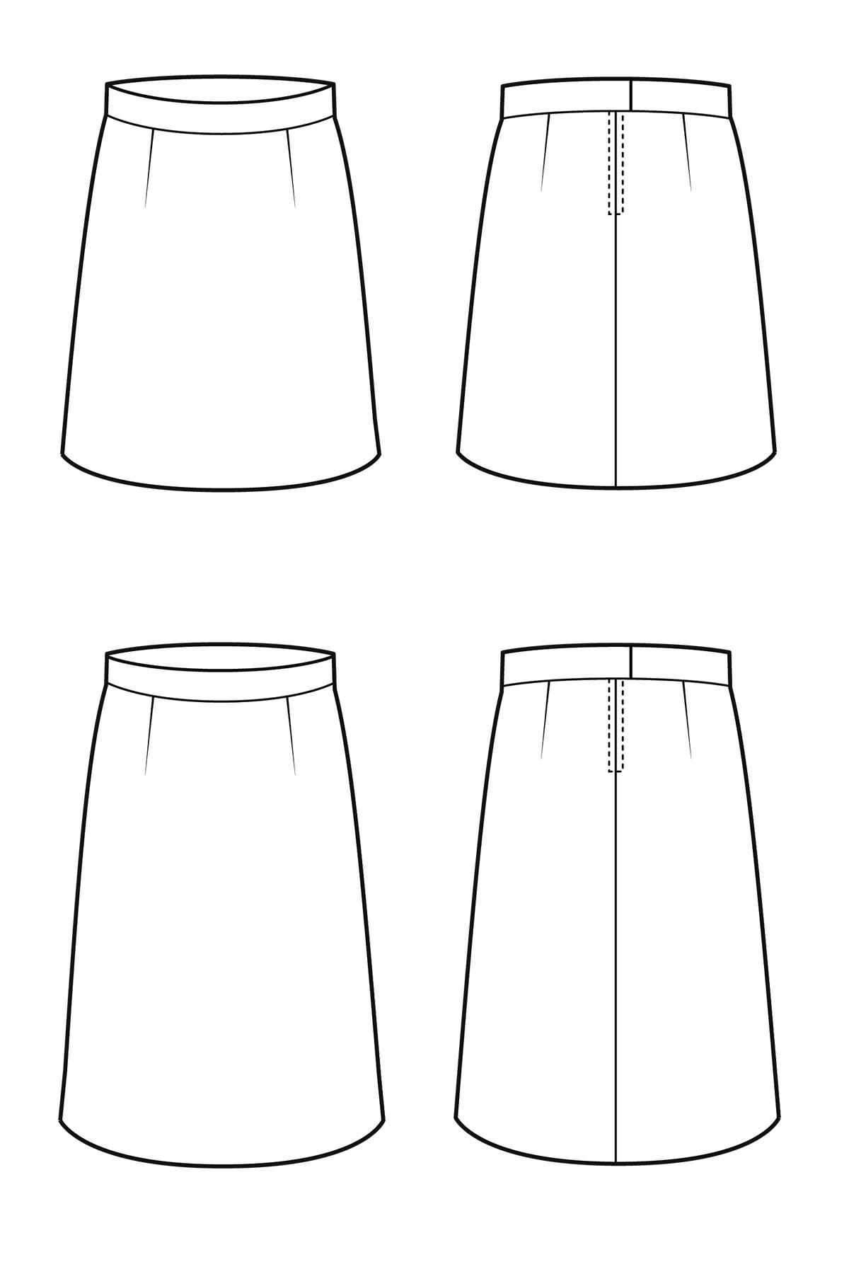 Ava Skirt Sewing Pattern