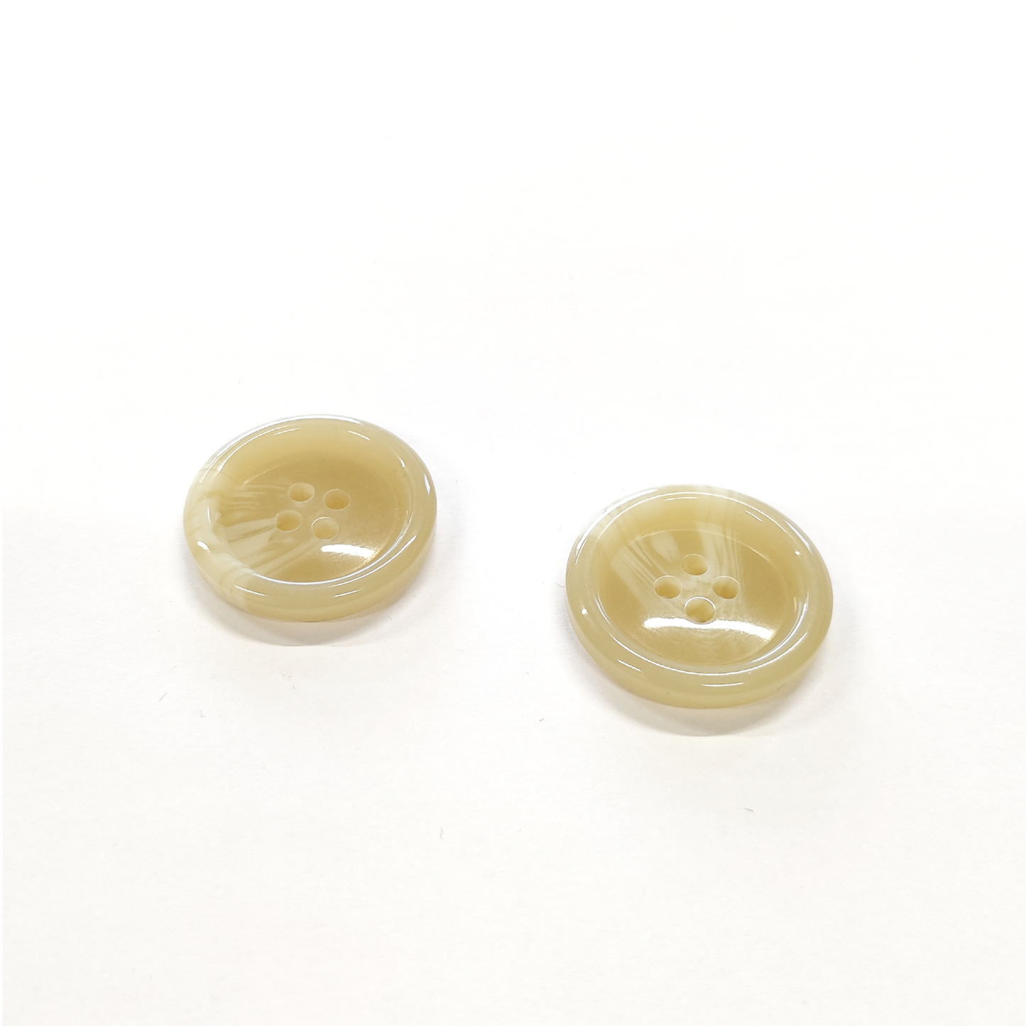 Ecru Jacket Buttons - 25mm (#B13)