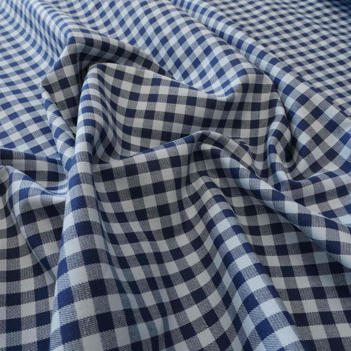 Stretch Gingham Denim