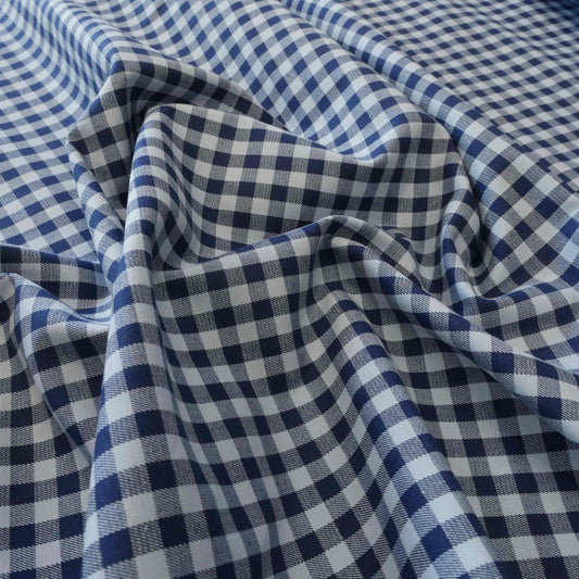 Stretch Gingham Denim
