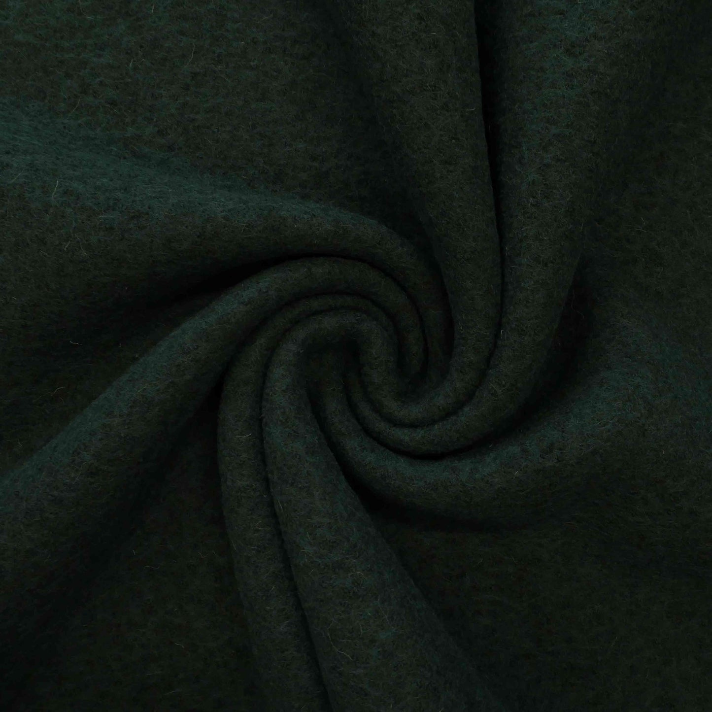 Boiled Wool - Bottle Green