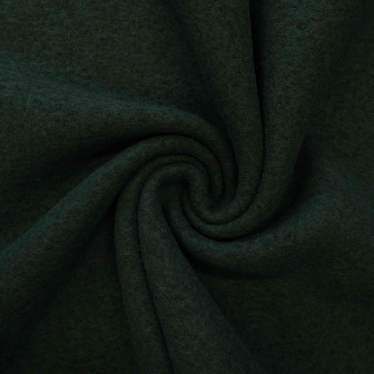 Boiled Wool - Bottle Green