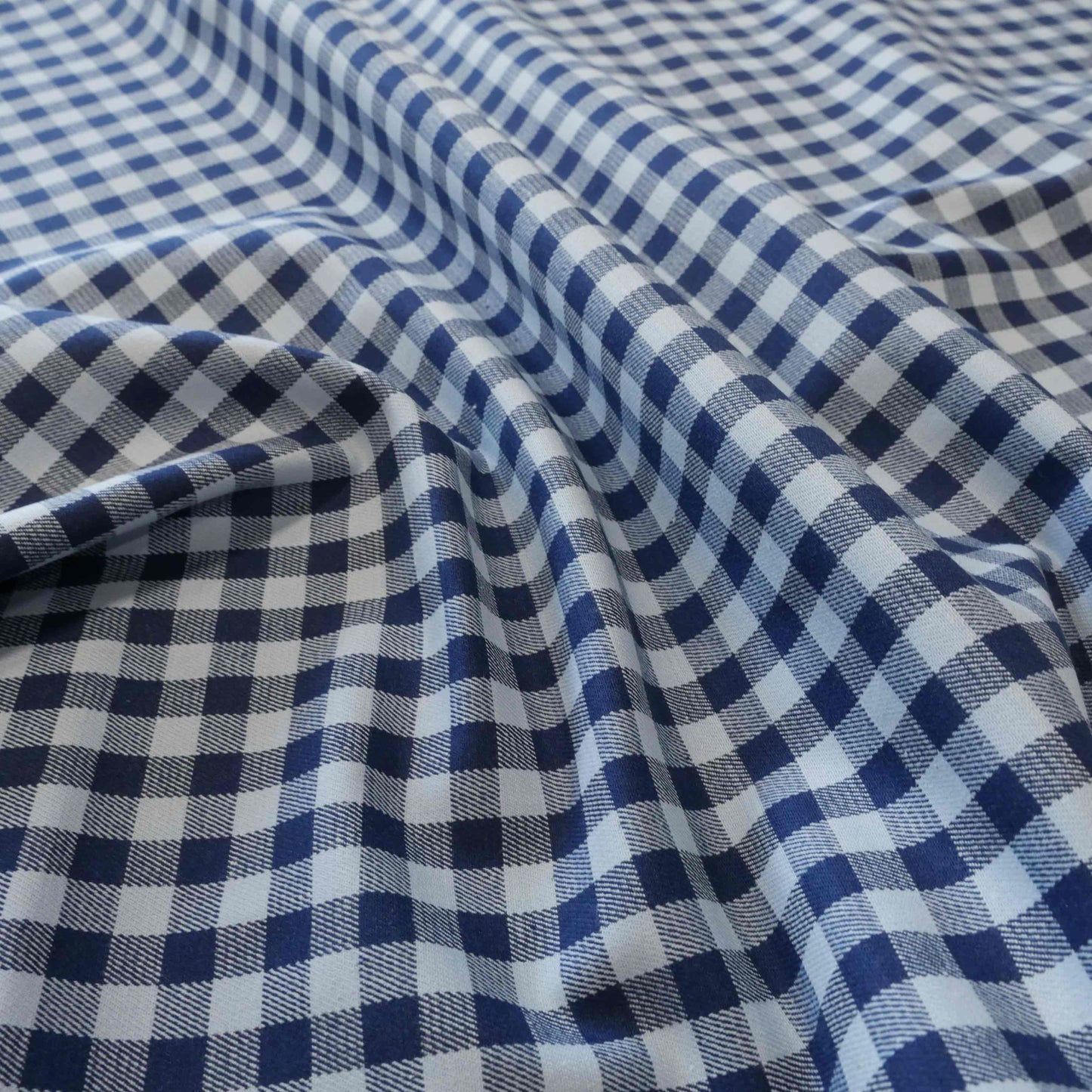 Stretch Gingham Denim