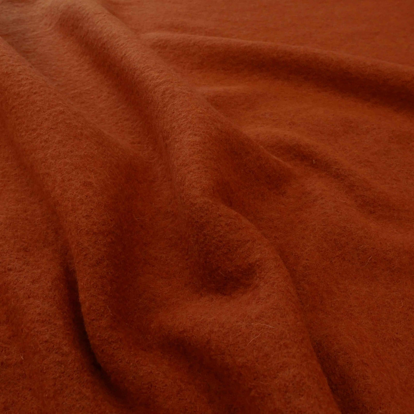 Boiled Wool - Burnt Orange
