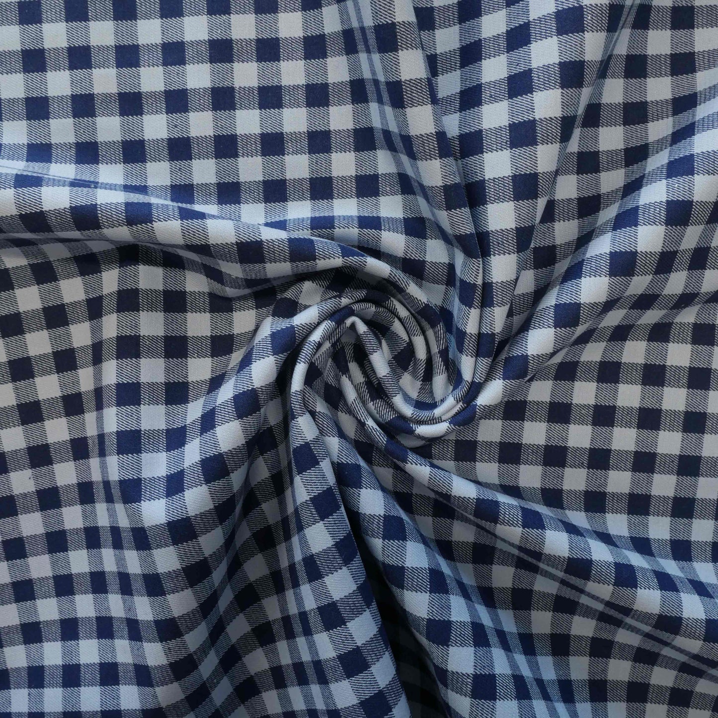 Stretch Gingham Denim
