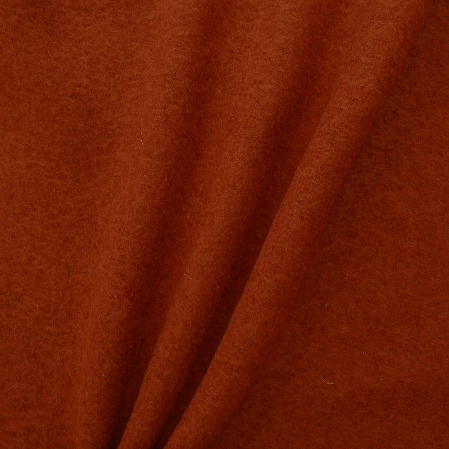 Boiled Wool - Burnt Orange
