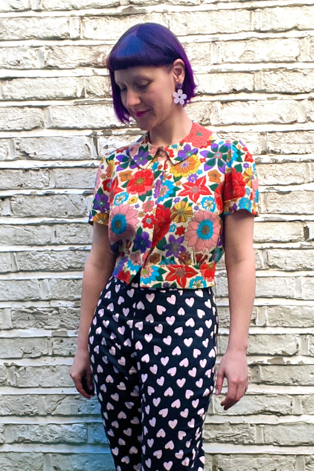 Bonnie Blouse Kit - Maggie Viscose Sateen
