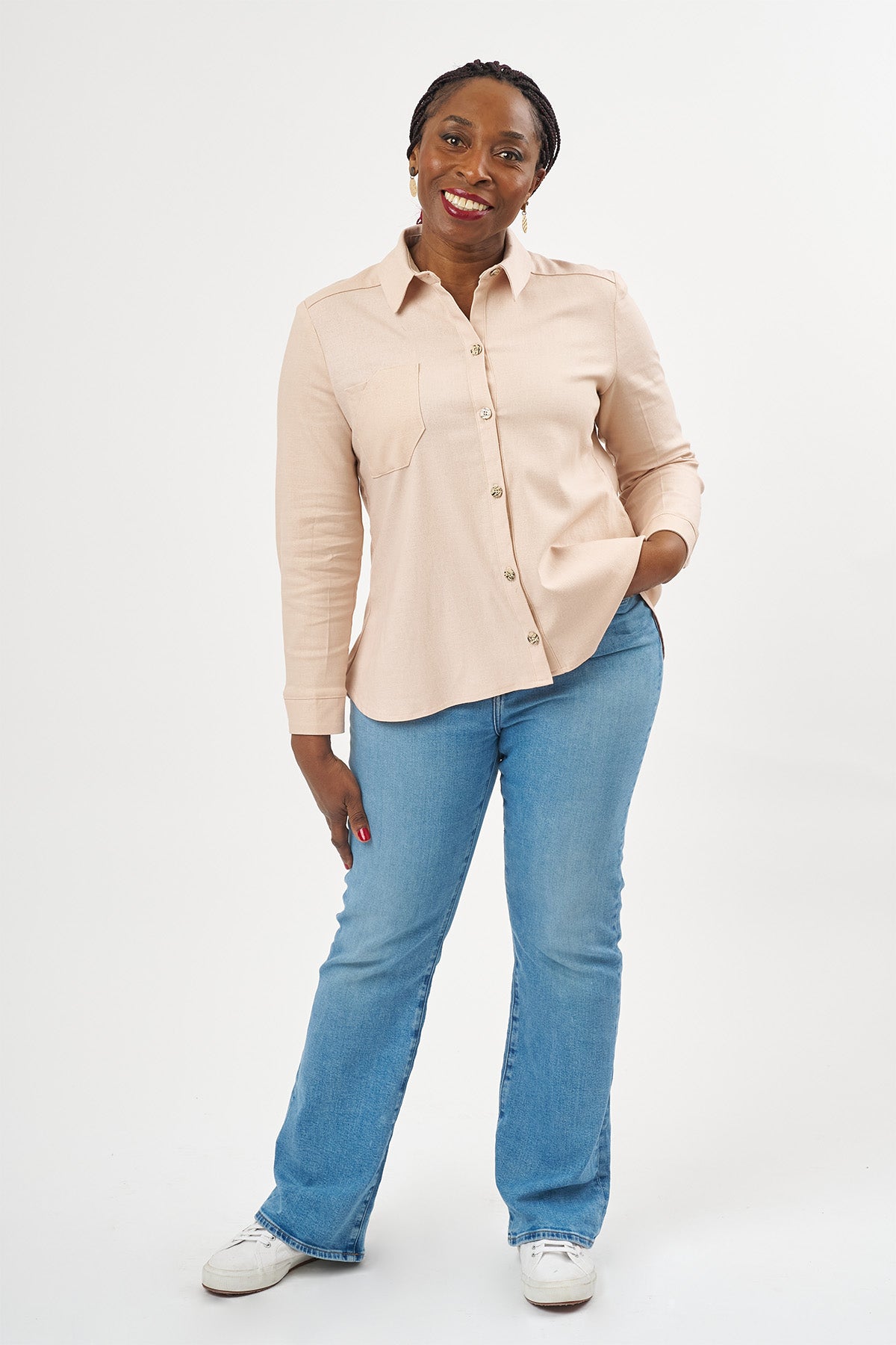 Amy Shirt PDF Sewing Pattern
