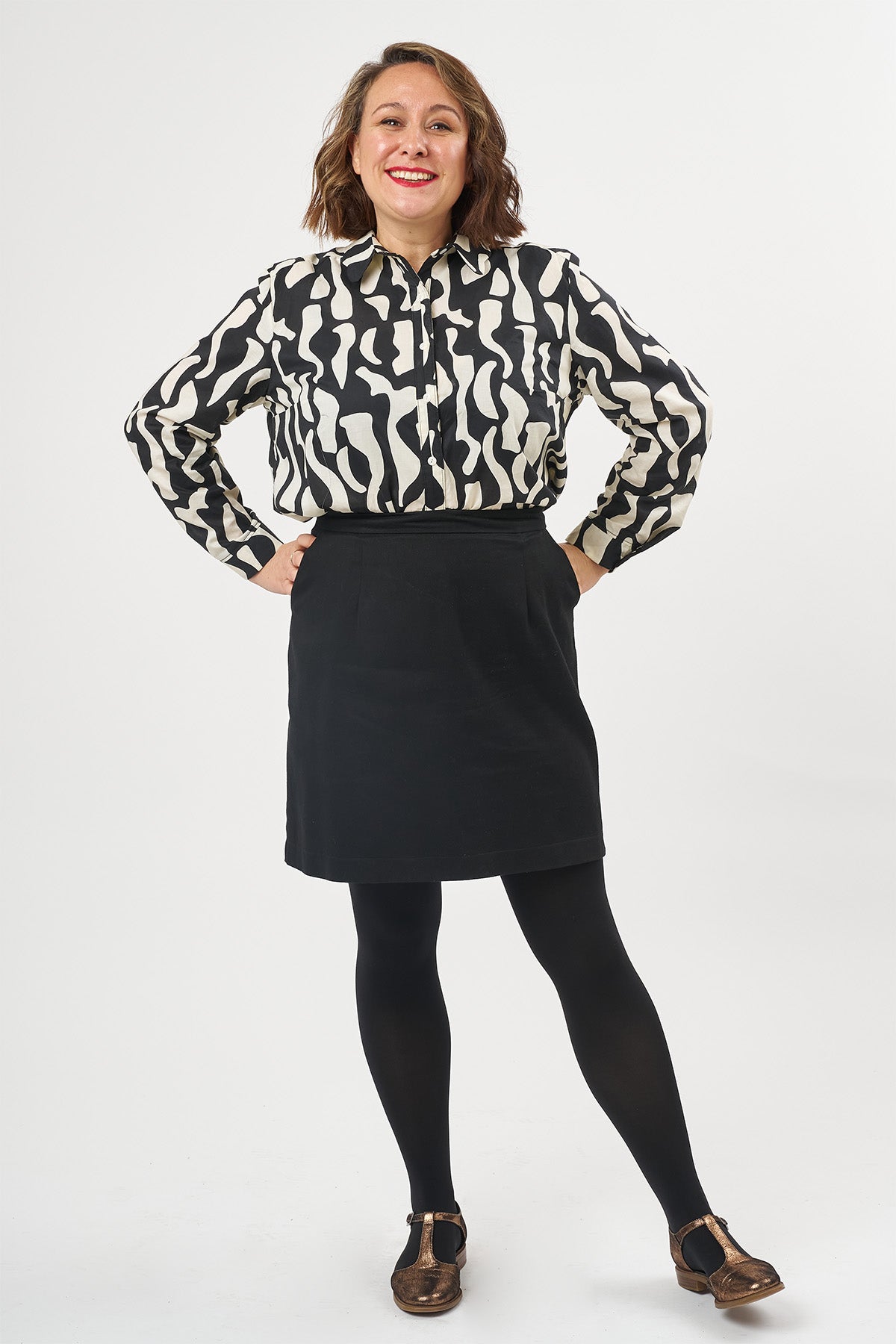 Amy Shirt PDF Sewing Pattern