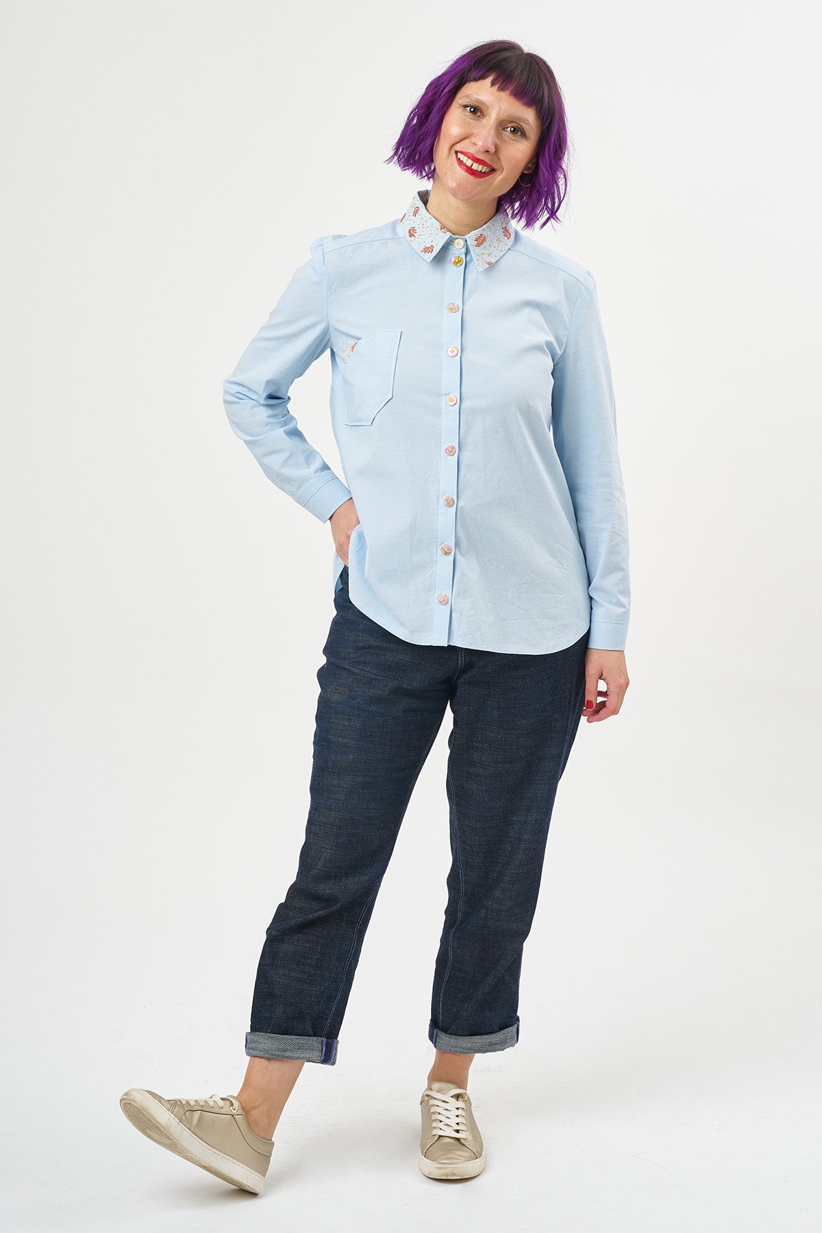 Amy Shirt PDF Sewing Pattern
