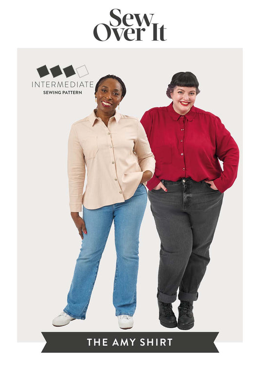 Amy Shirt PDF Sewing Pattern