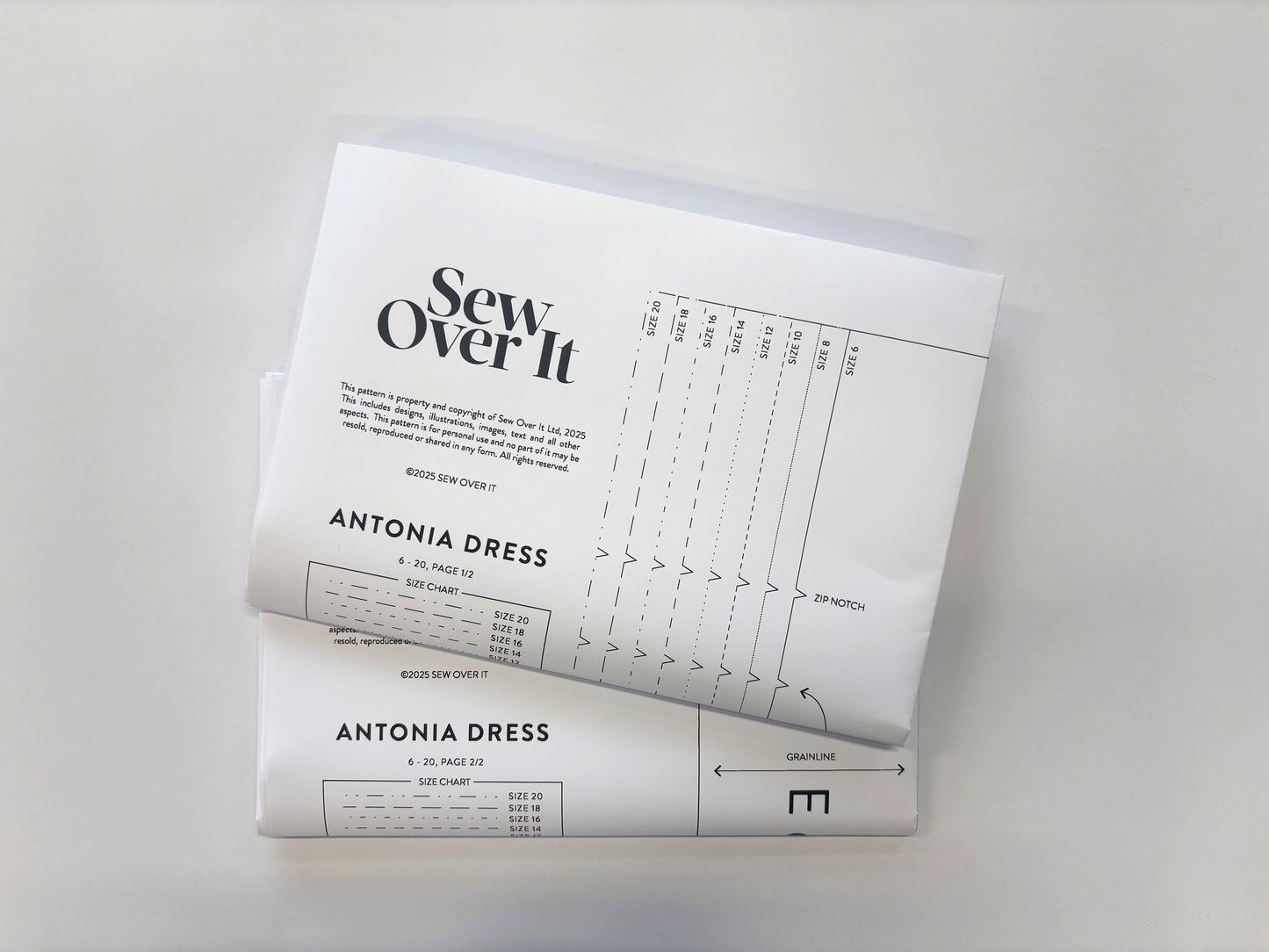 Antonia Dress A0 Printing