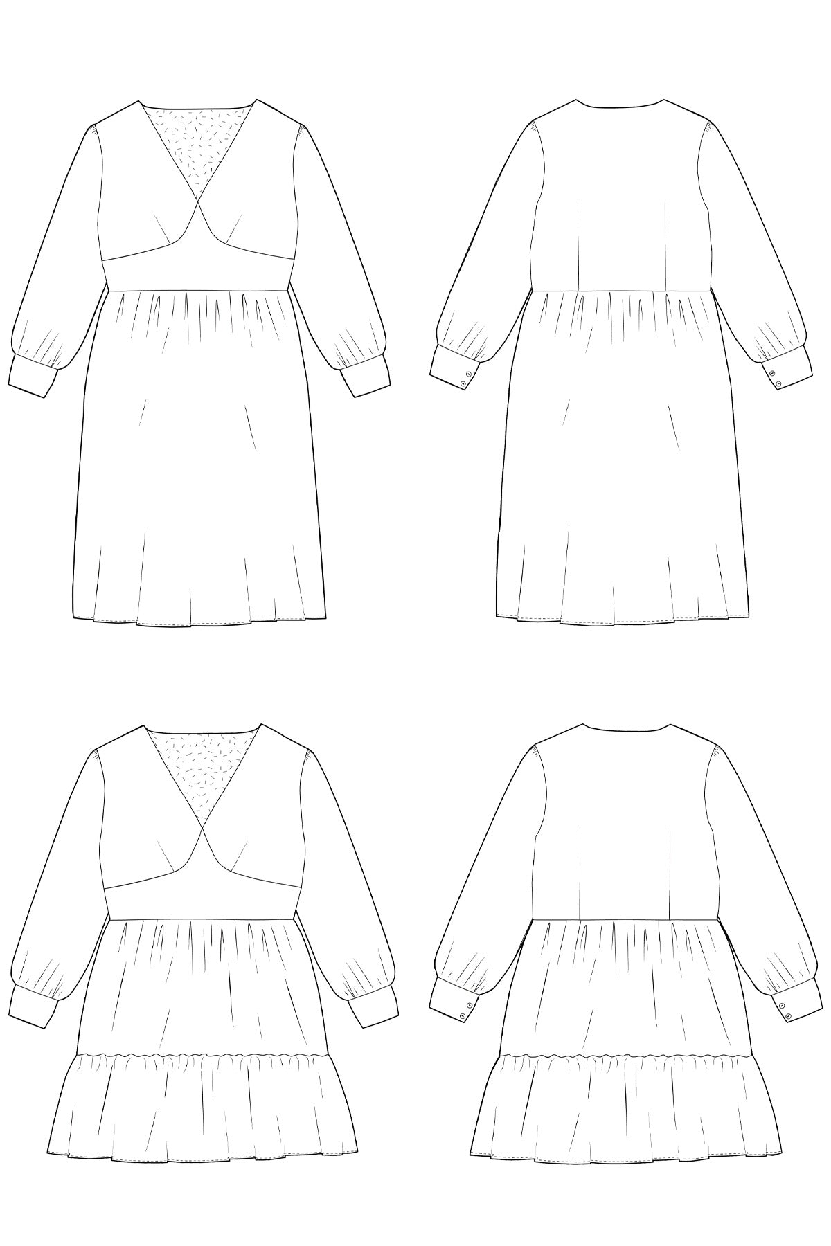 Antonia Dress Sewing Pattern