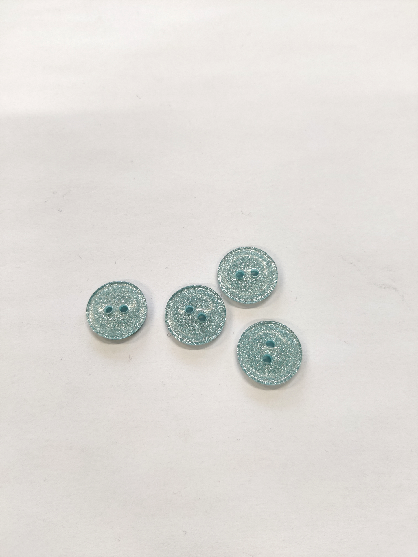 Glitter Buttons - 15mm (Assorted Colours)