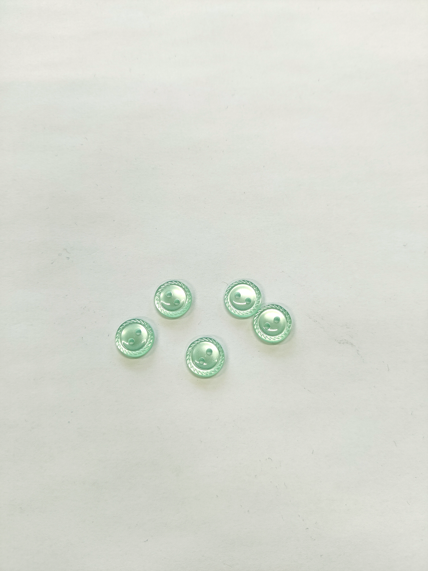 Cut Edge Buttons - 11mm (Assorted Colours)