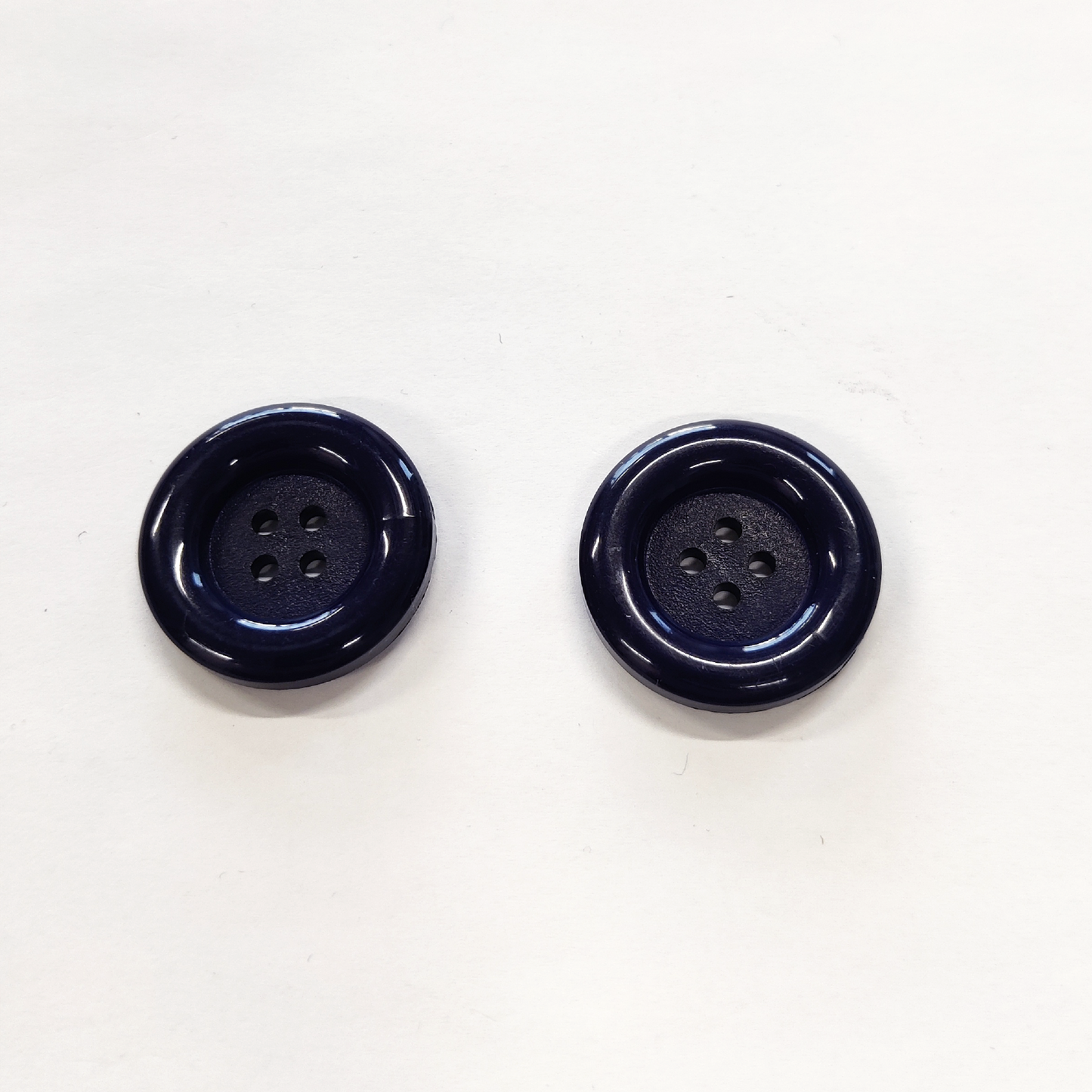 Chunky Navy Buttons - 29mm (#B90)
