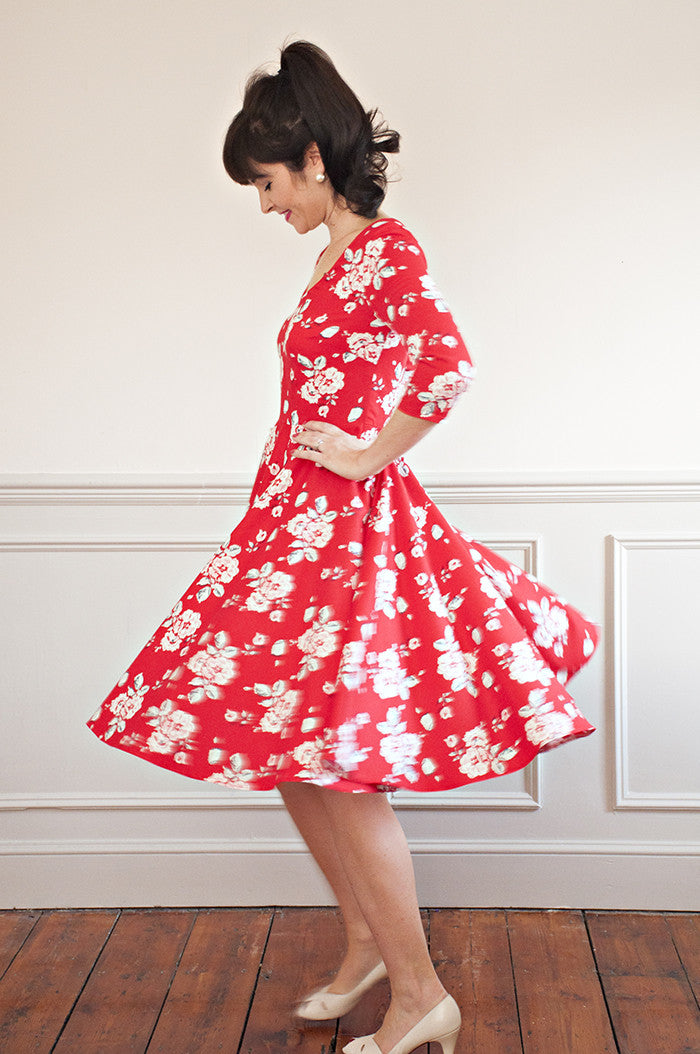 Betty Dress Add-On Pack PDF - Sleeves and Necklines