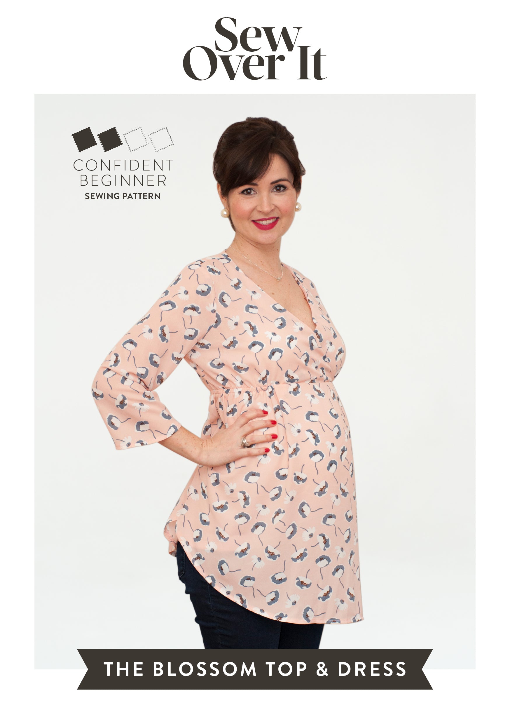 Sew an easy maternity top - Blossom Top PDF Sewing Pattern - Sew Over It Sew an easy maternity top - Blossom Top PDF Sewing Pattern - Sew Over It