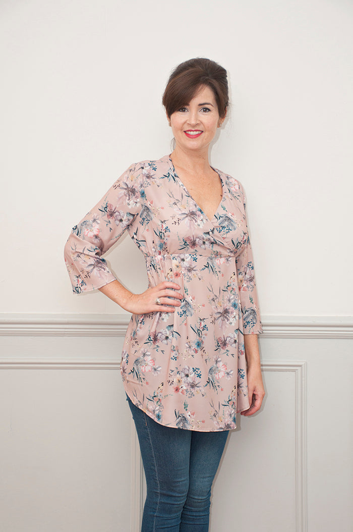 Blossom Top & Dress PDF Sewing Pattern - Maternity Range