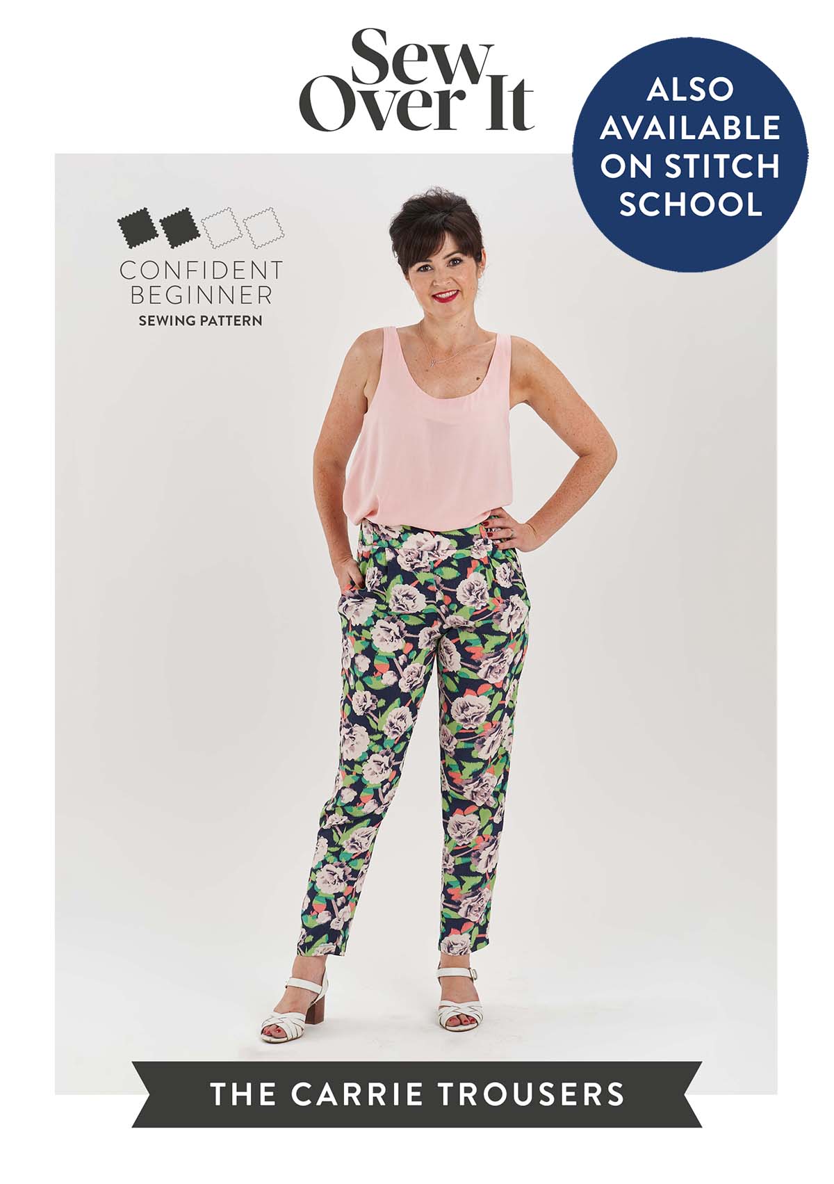 Carrie Trousers PDF Sewing Pattern