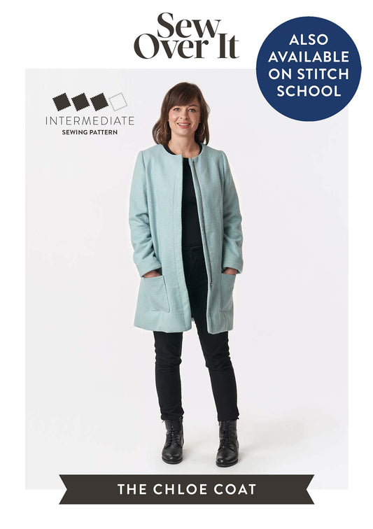 Chloe Coat PDF Sewing Pattern