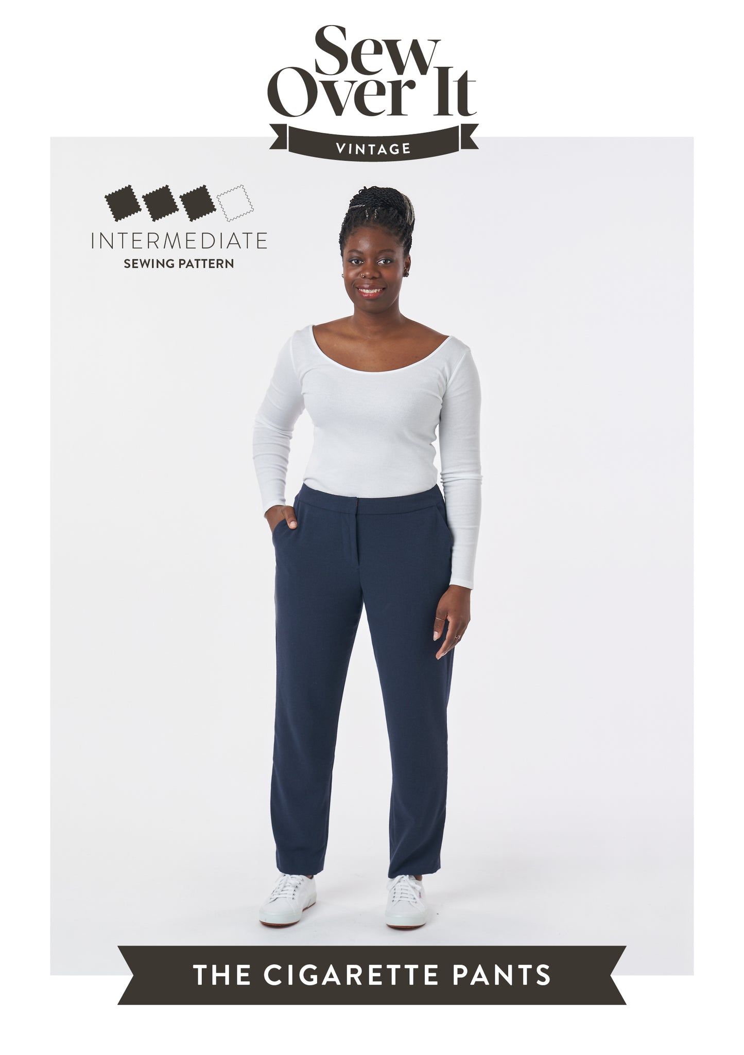 Cigarette Pants PDF Sewing Pattern