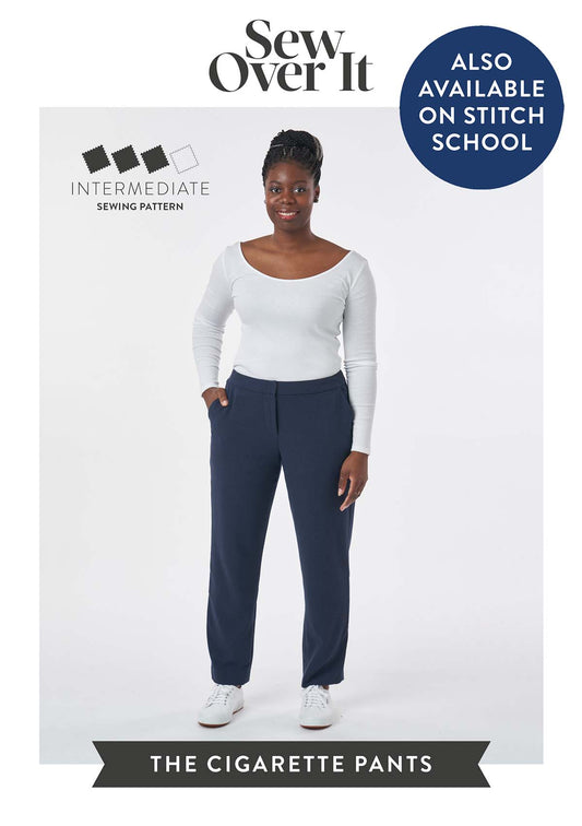 Cigarette Pants PDF Sewing Pattern