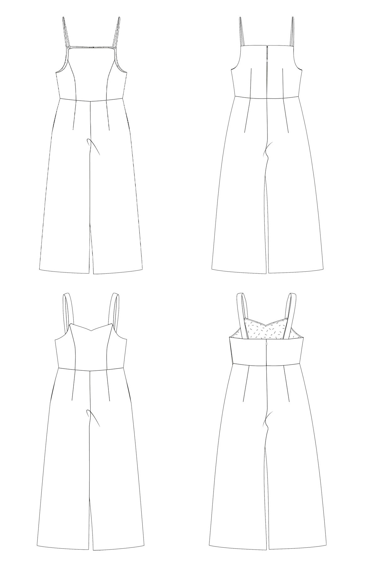 Courtney Jumpsuit PDF Sewing Pattern
