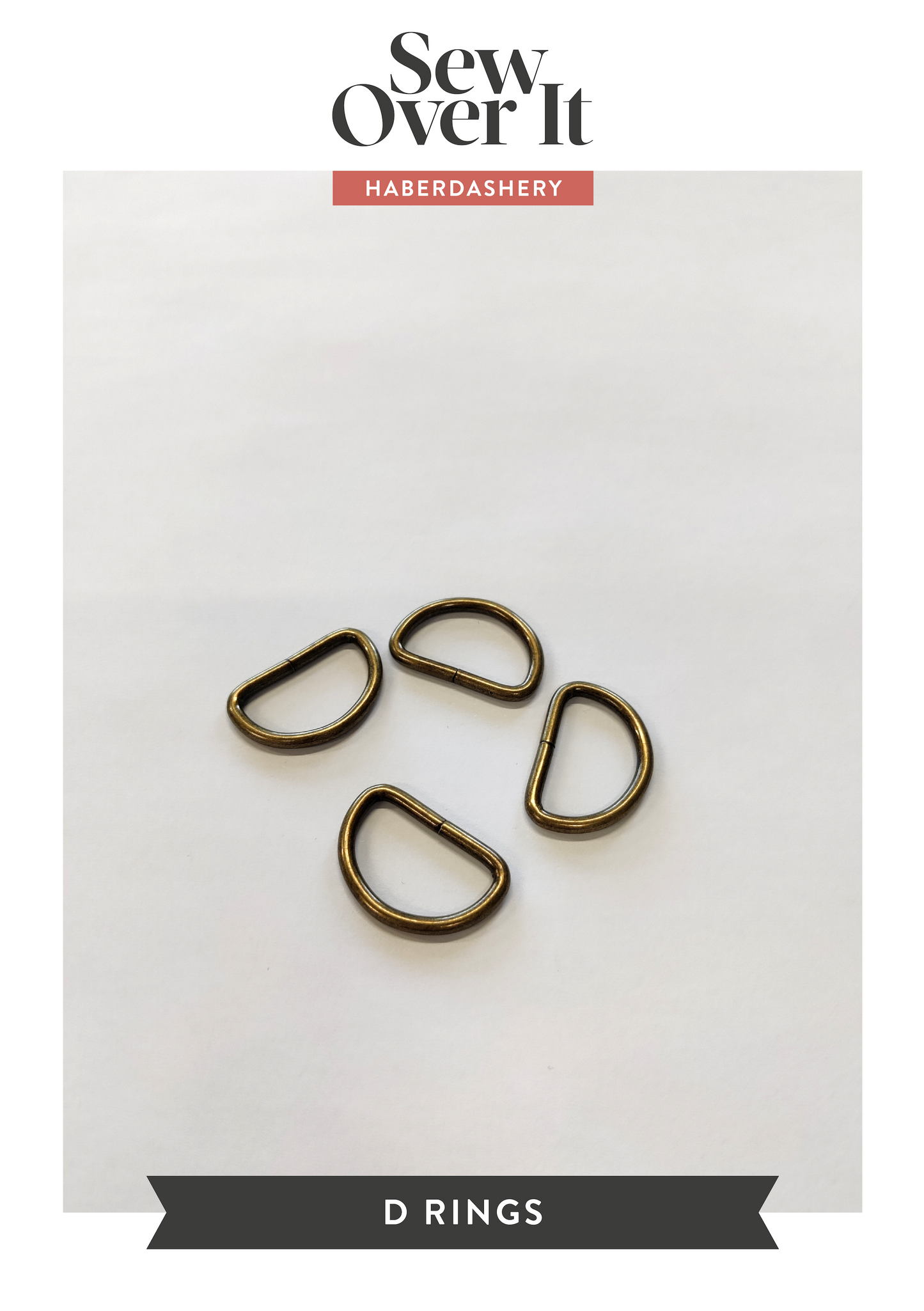 D Rings - 25mm - Set of 4
