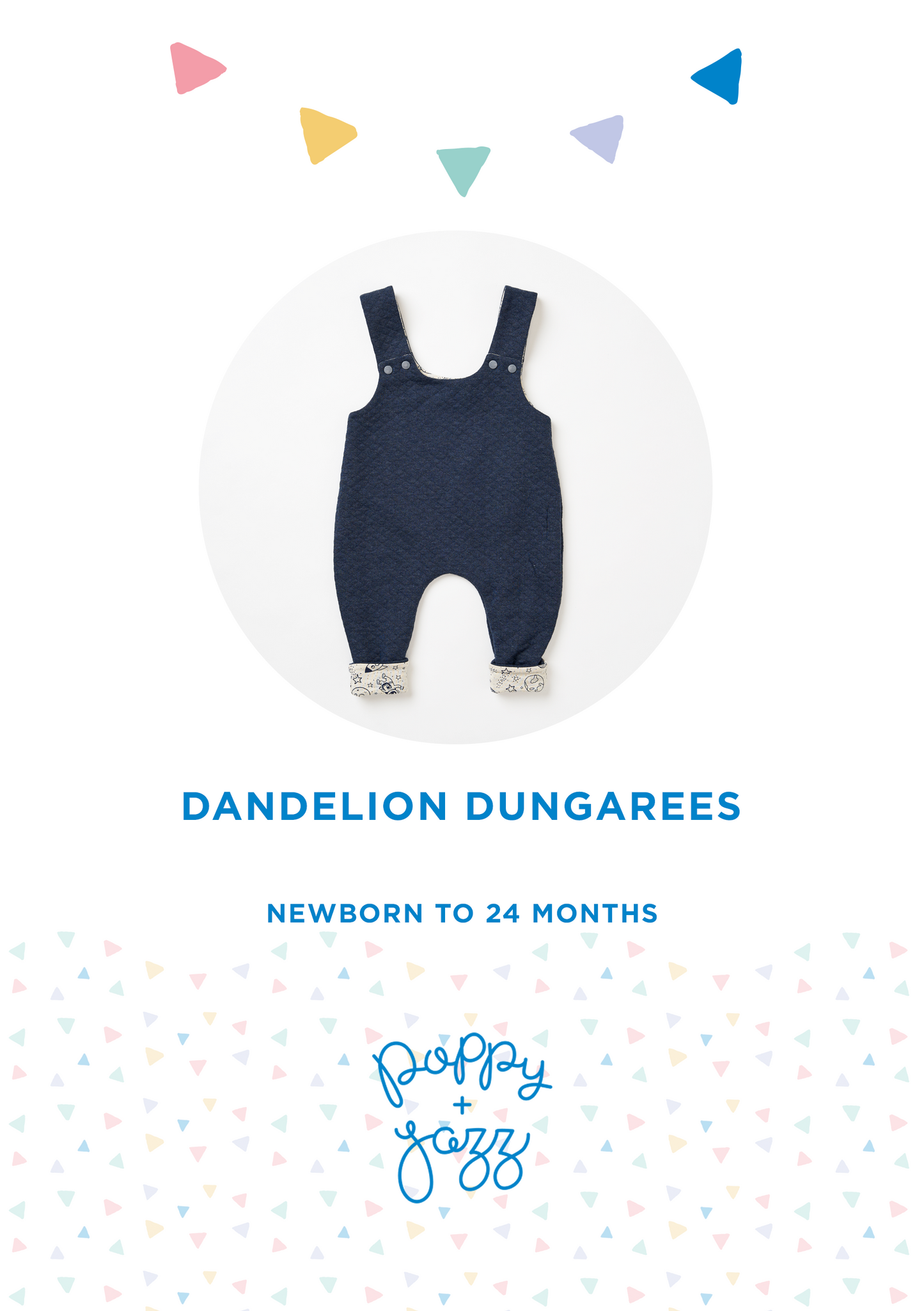 Dandelion Dungarees Sewing Pattern