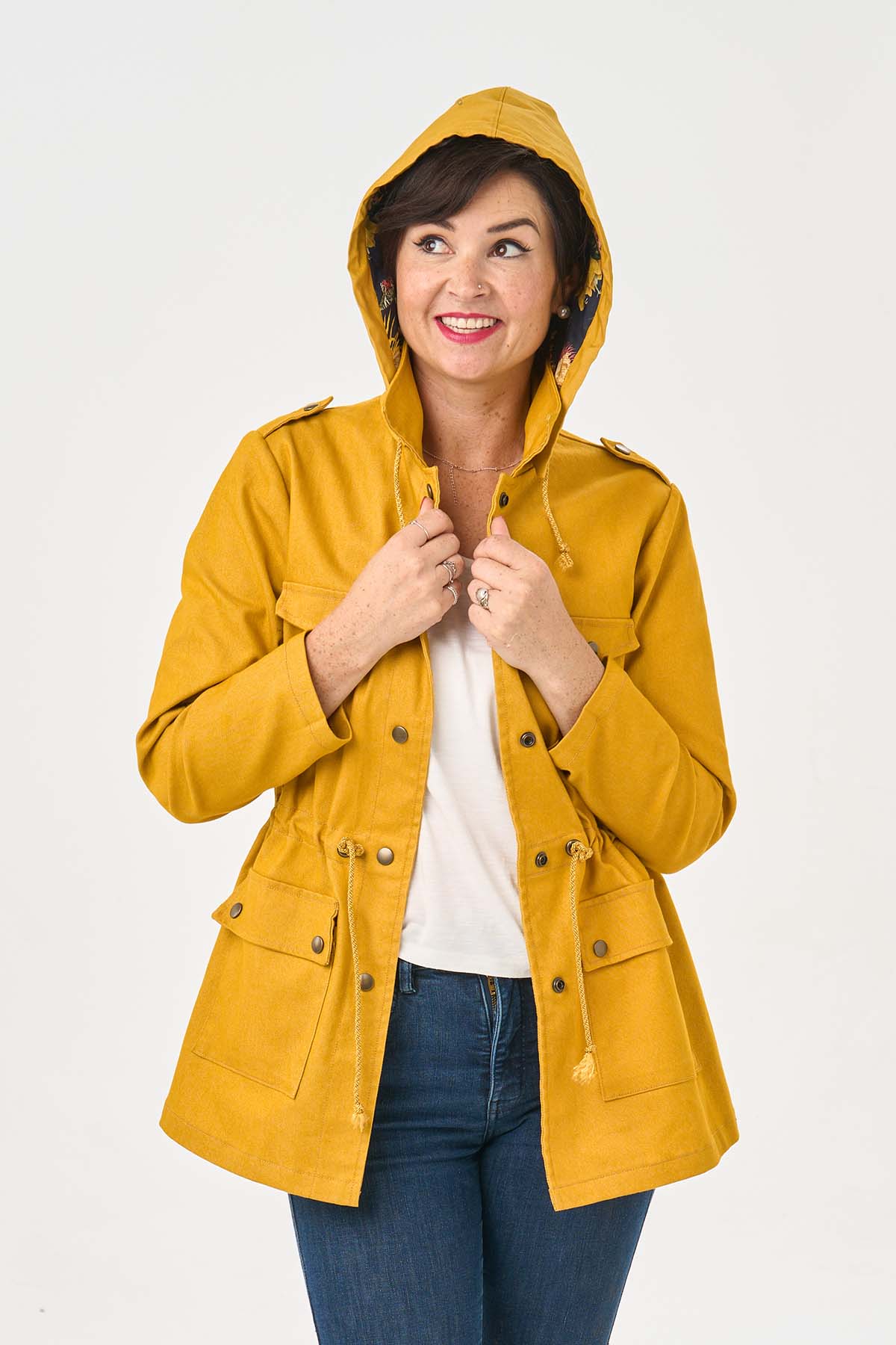 Dorothy Jacket Add-On Hood PDF Sewing Pattern