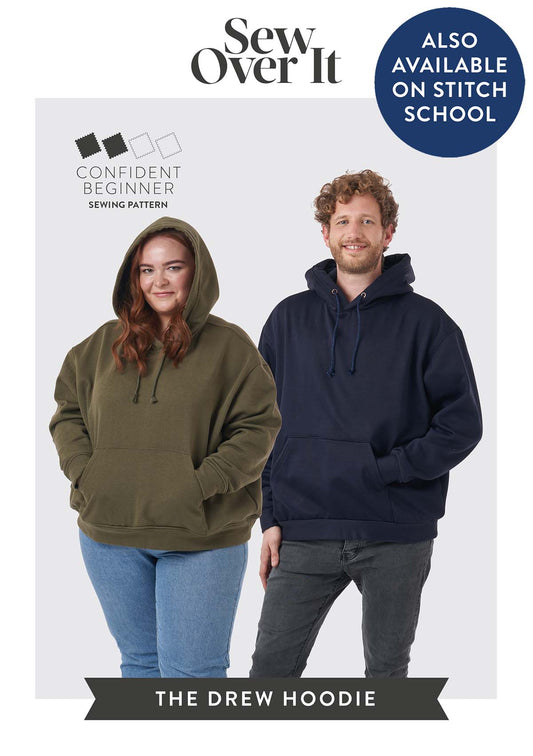 Drew Hoodie PDF Sewing Pattern