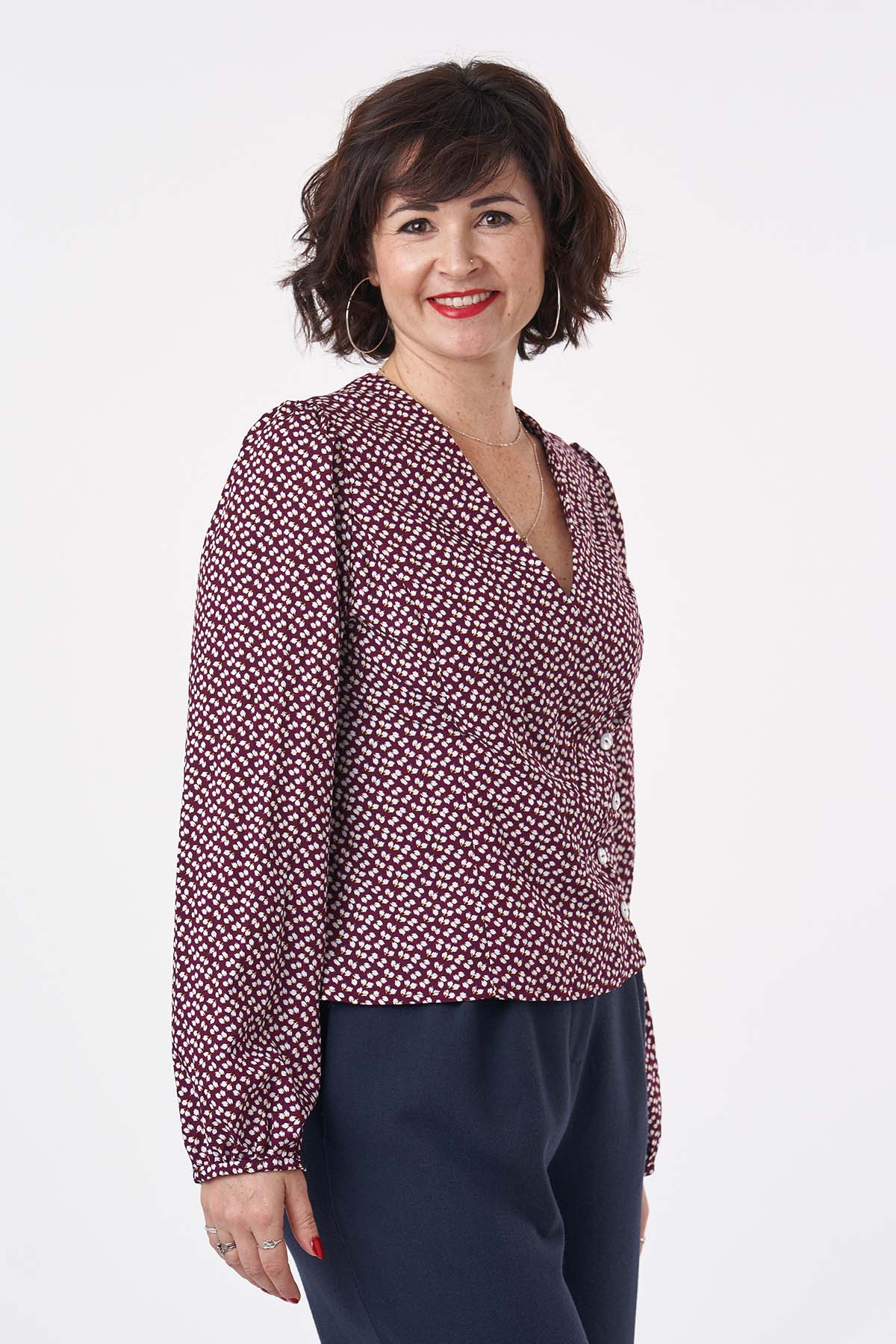 Esther Blouse PDF Sewing Pattern