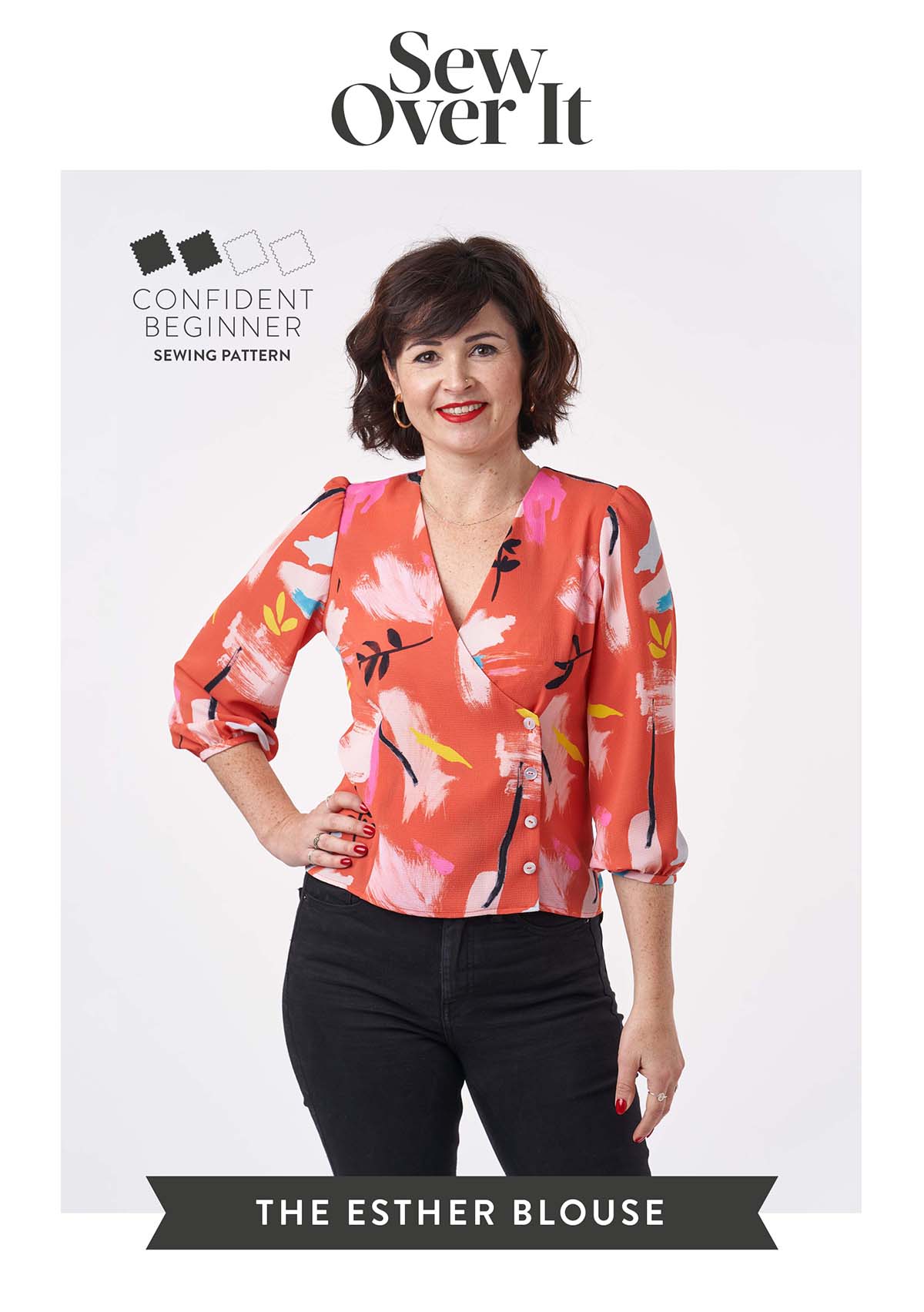 Esther Blouse PDF Sewing Pattern