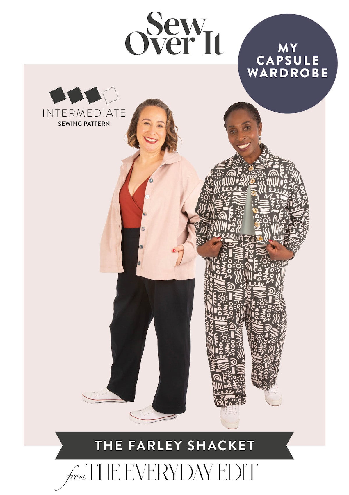 Farley Shacket PDF Sewing Pattern