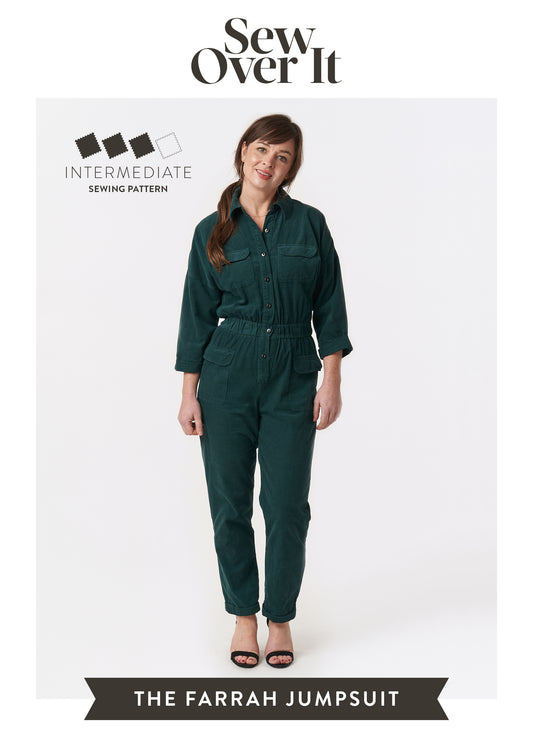 Farrah Jumpsuit PDF Sewing Pattern