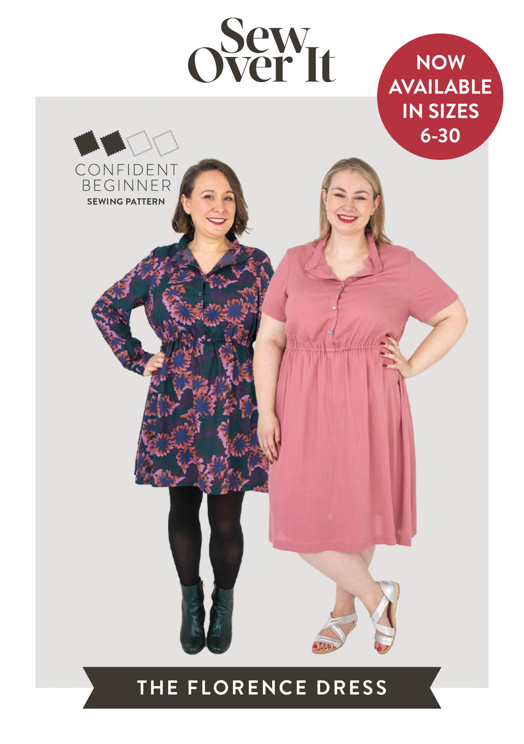 Florence Dress PDF Sewing Pattern: Sew Over It