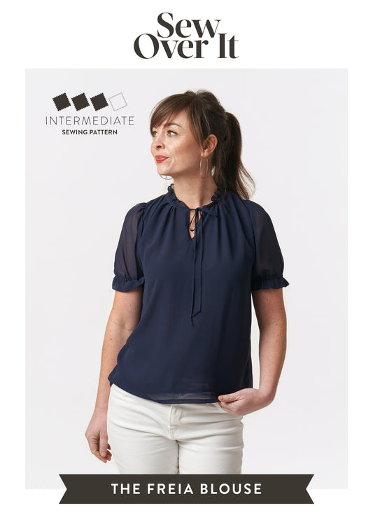 Freia Blouse PDF Sewing Pattern