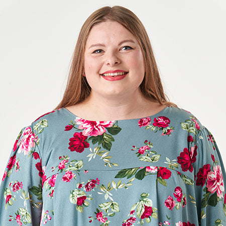 How to do a full bust adjustment on the Frida Blouse & Dress