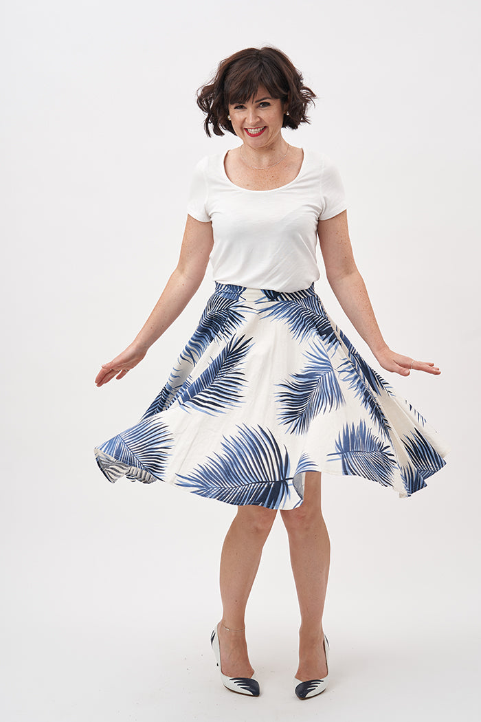 Full Circle Skirt PDF Sewing Pattern